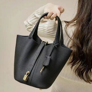 Women's Handbag Female Bucket Bag Vegetable Basket Shoulder Bag Travel
